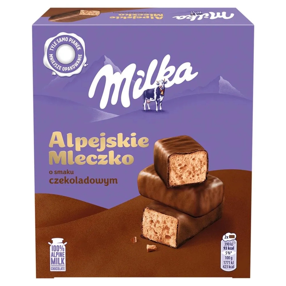 Milka Alpejskie Mleczko Czekoladowe 330g