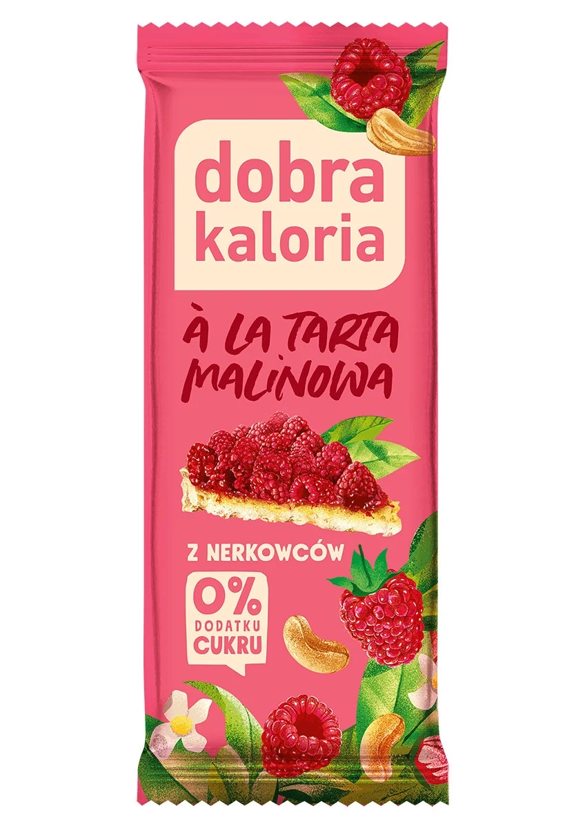 Dobra Kaloria Baton Tarta Malinowa 35g