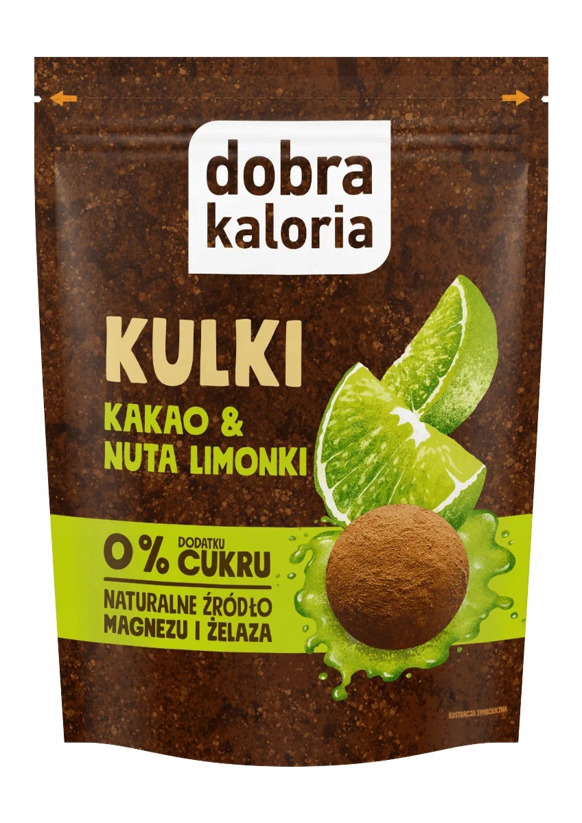 Dobra Kaloria Kulki Kakao Nuta Limonki 65g