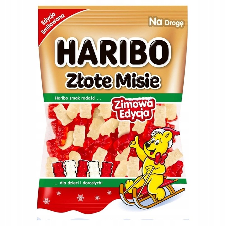 Haribo Złote Misie Zimowa Edycja 85g