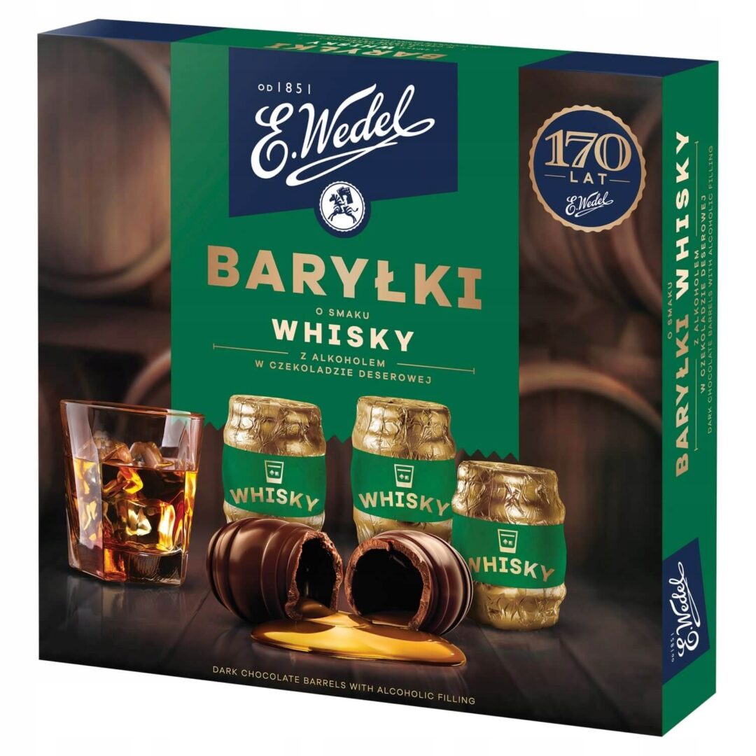 E.Wedel Baryłki o Smaku Whisky 200g