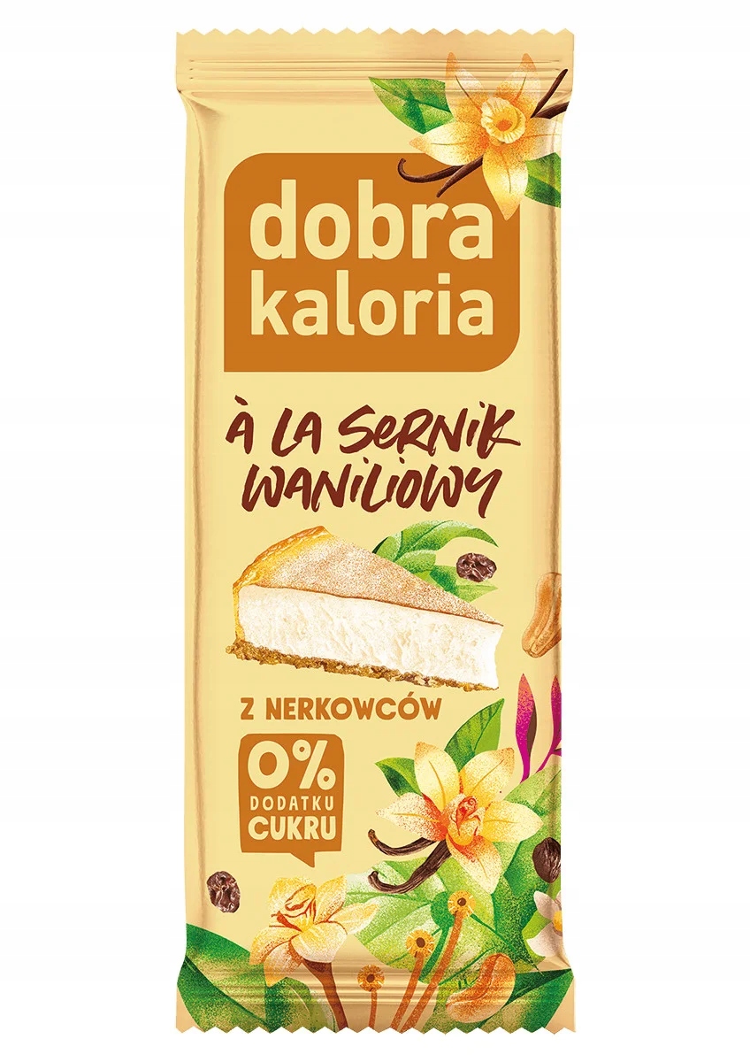 Dobra Kaloria Baton Sernik Waniliowy 35g