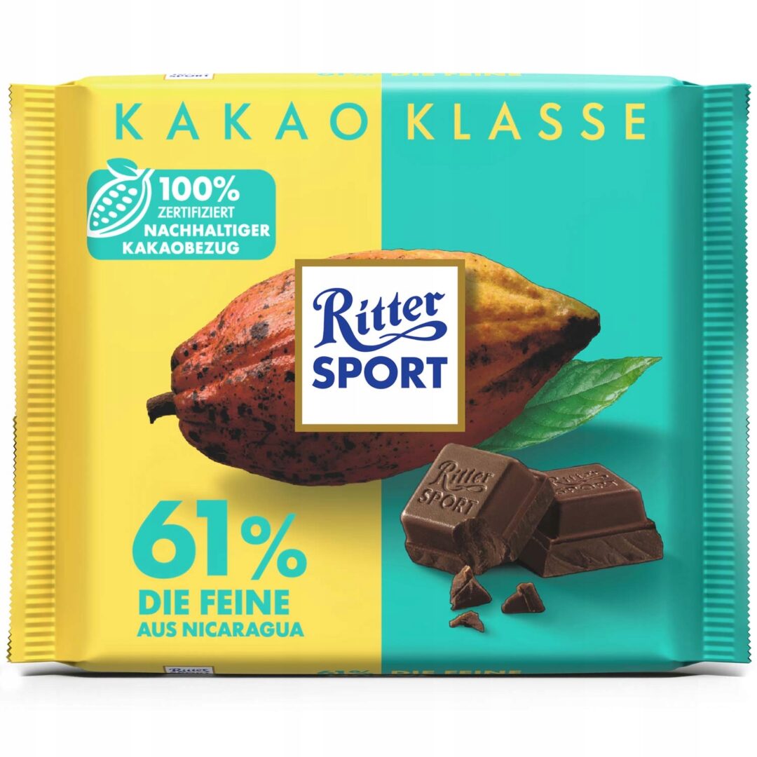 Ritter Sport Czekolada Gorzka 61% 100g