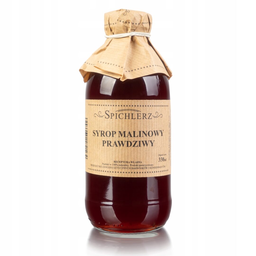 Spichlerz Syrop Malinowy Prawdziwy 330ml