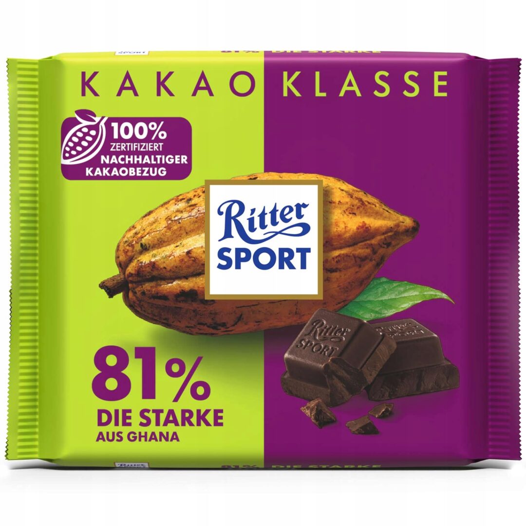 Ritter Sport Czekolada Gorzka 81% 100g