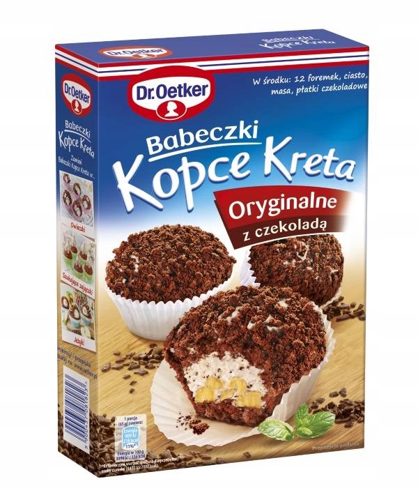 Dr. Oetker Babeczki Kopce Kreta 264g