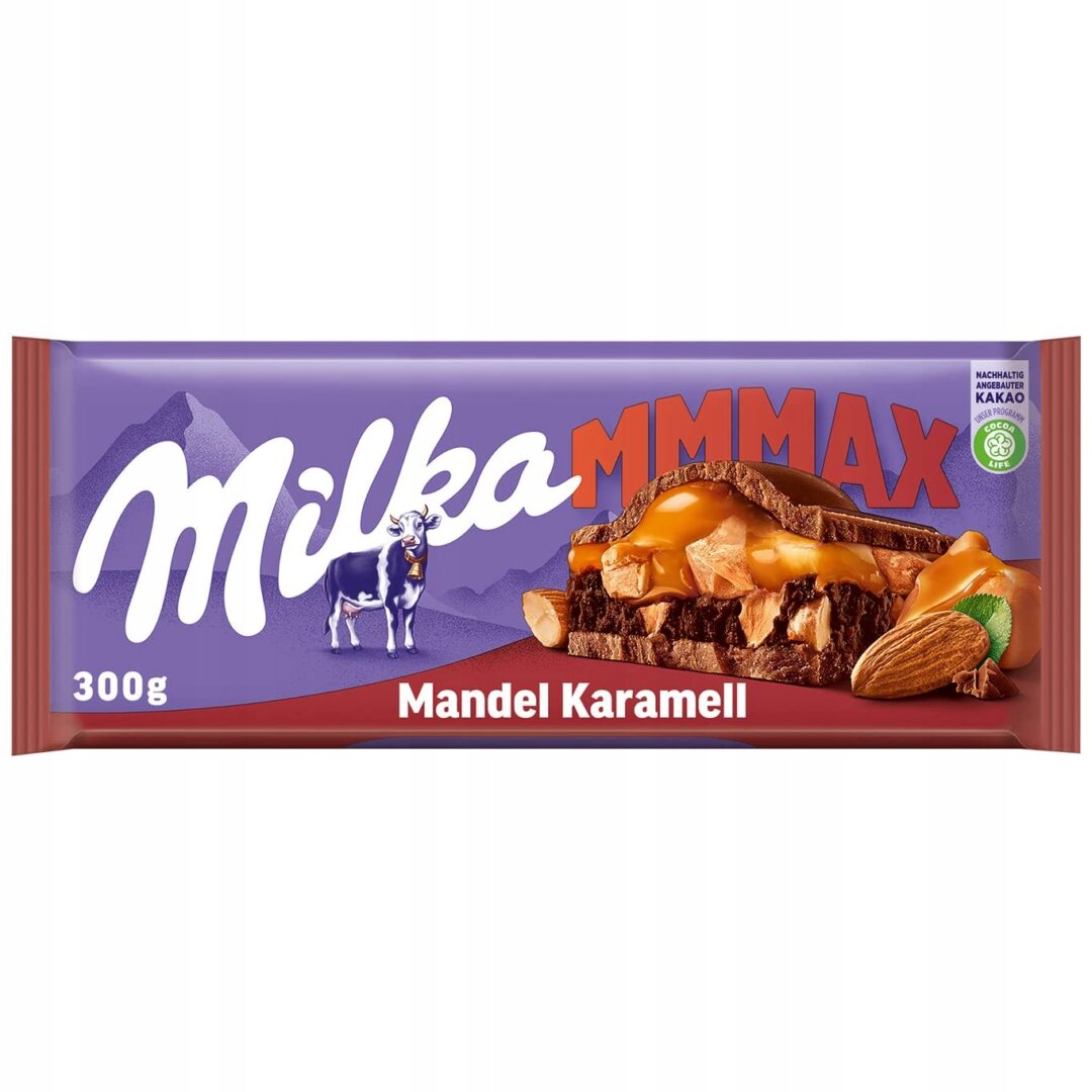 Milka MMMax Almond Caramel 300g