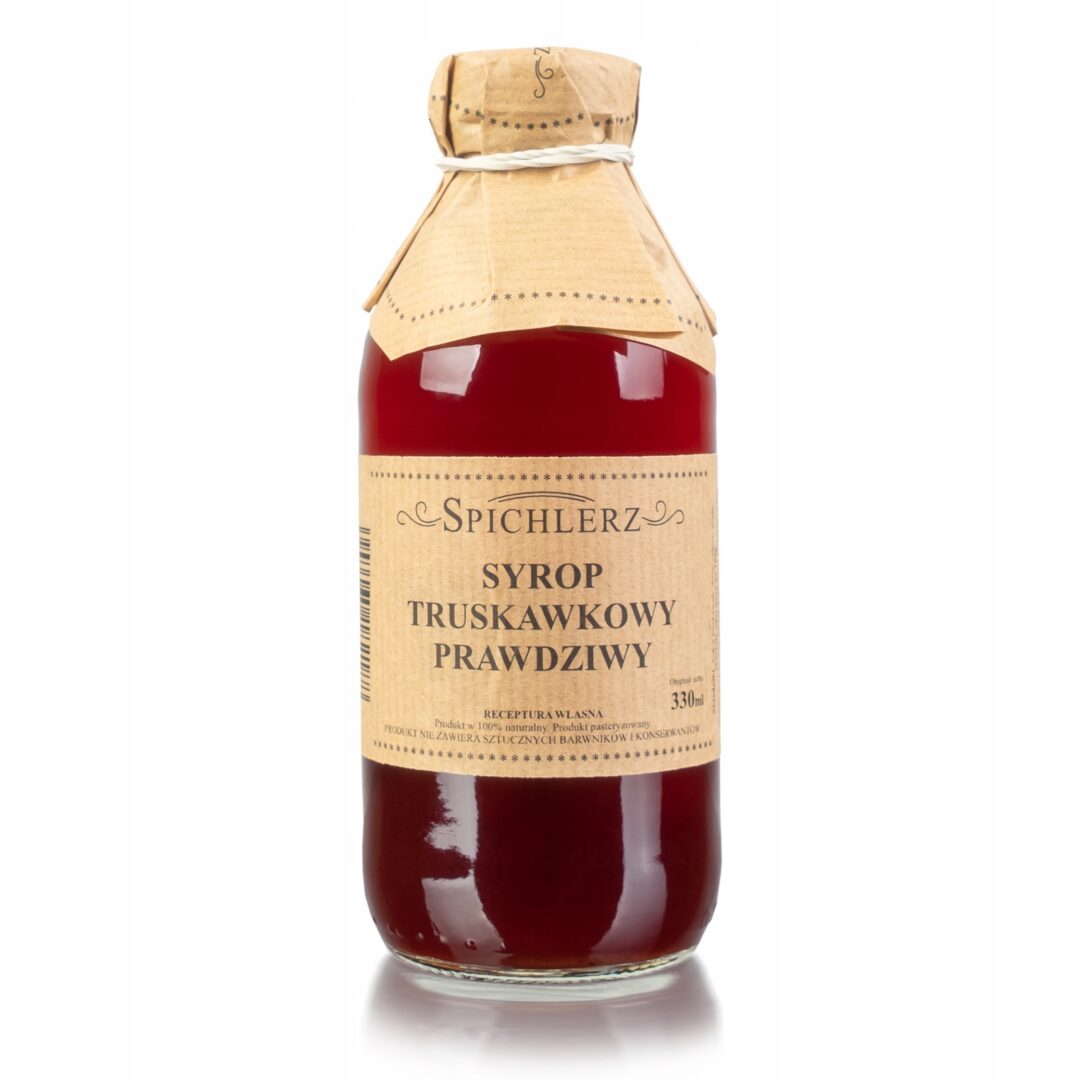 Spichlerz Syrop Truskawkowy Prawdziwy 330ml