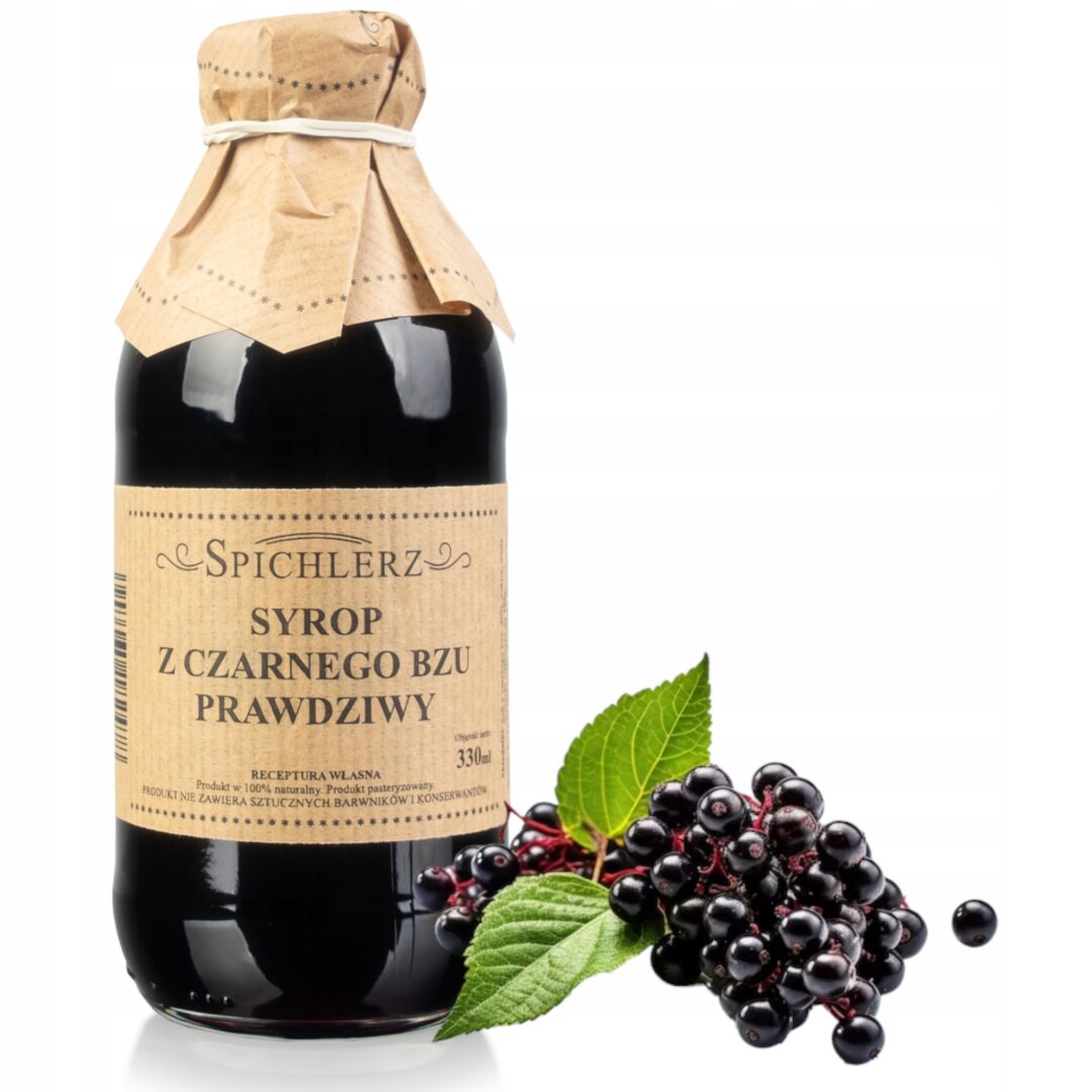 Spichlerz Syrop z Czarnego Bzu Prawdziwy 330ml