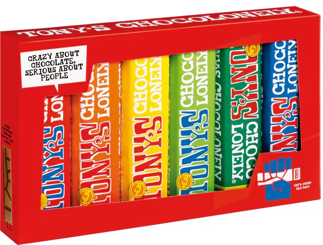 Tony's Chocolonely Mix 6 smaków 291g