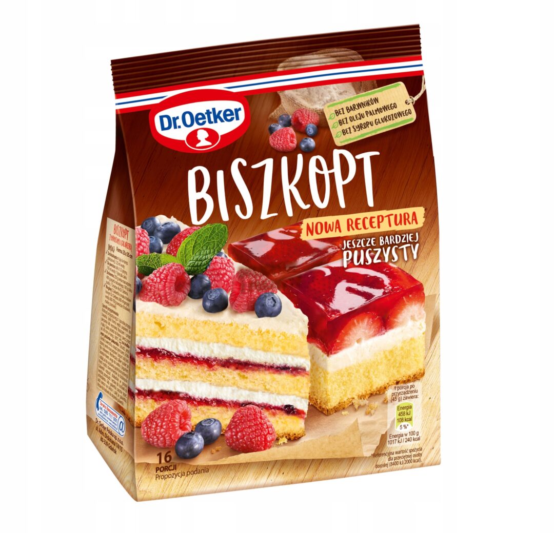 Dr. Oetker Biszkopt Mieszanka 400g