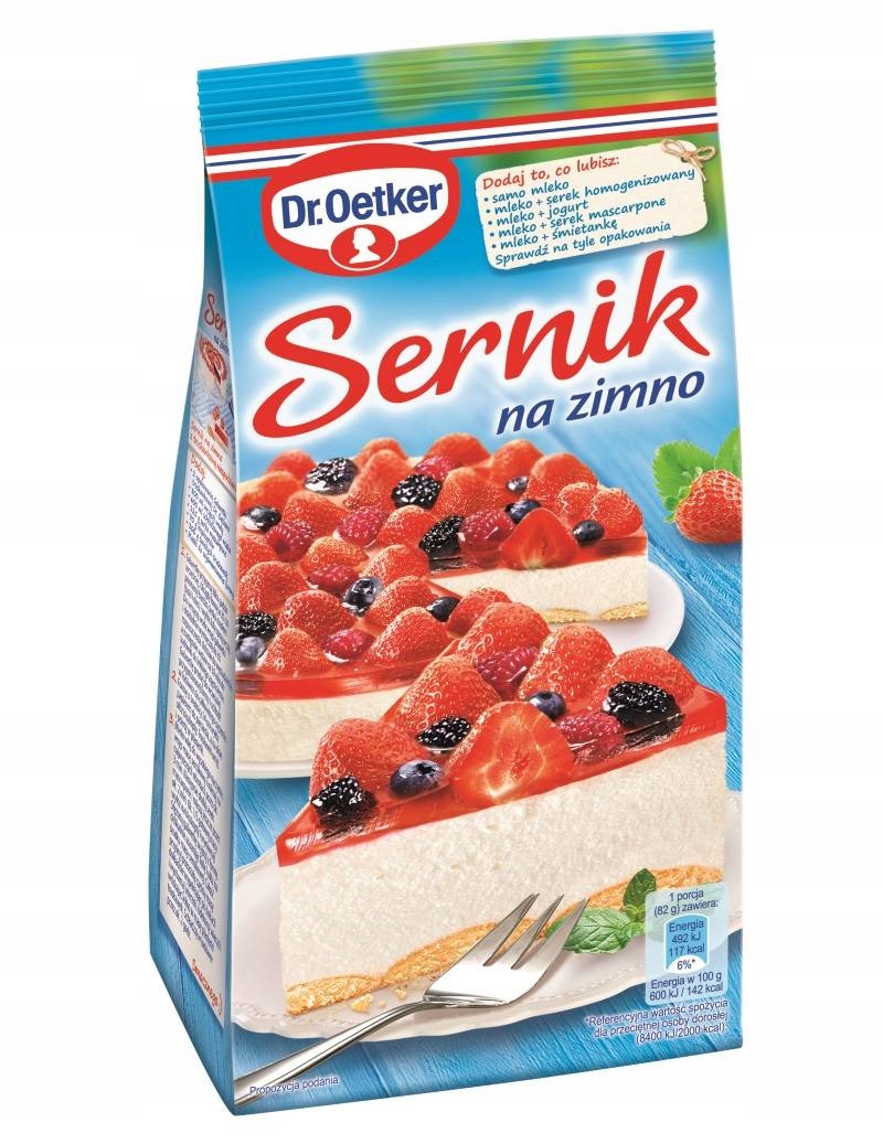 Dr. Oetker Sernik na Zimno Mieszanka 195g