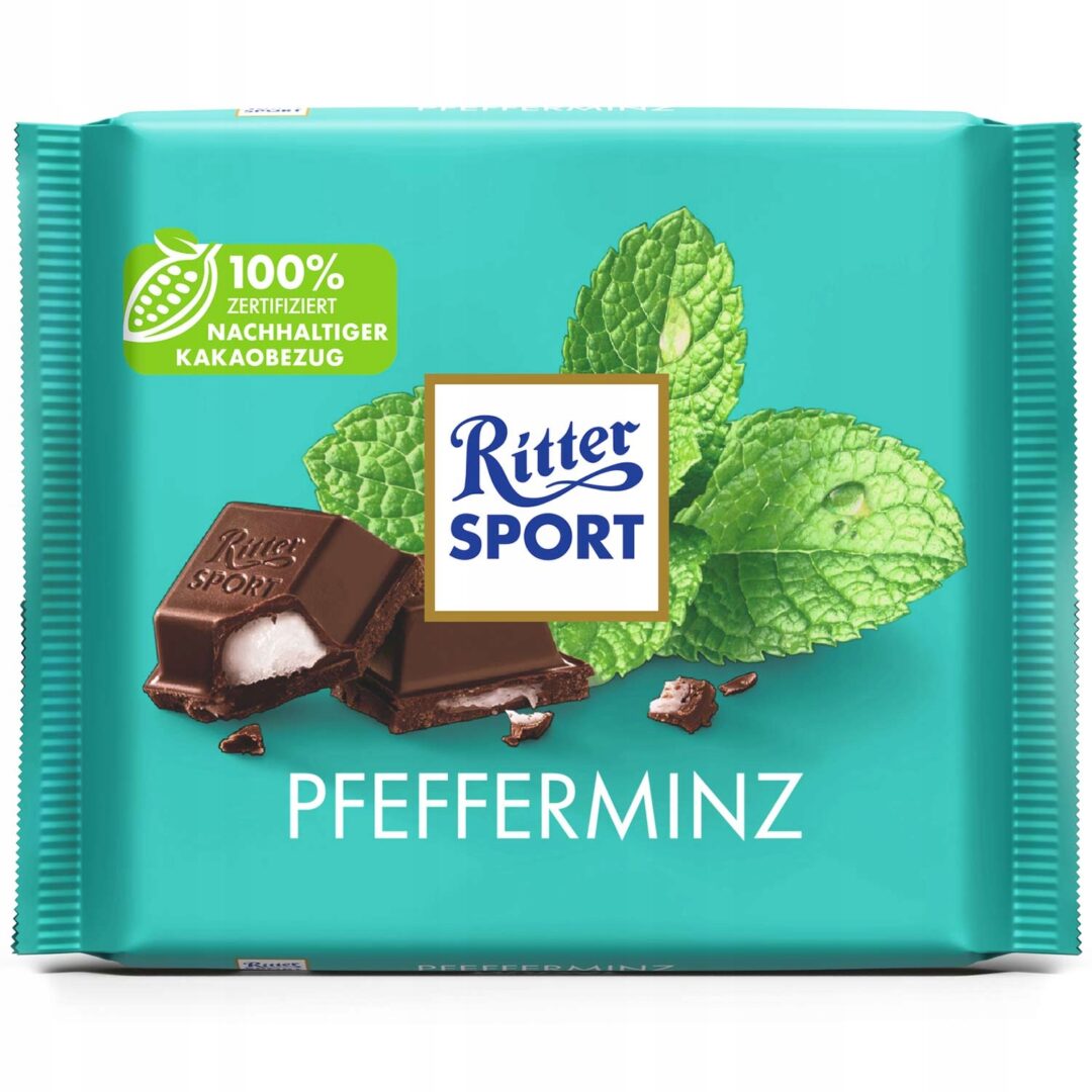 Ritter Sport Czekolada Gorzka z Kremem Miętowym 100g