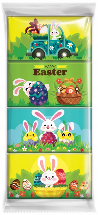 Baron Czekolada Mleczna Wielkanocna 15g x 4szt