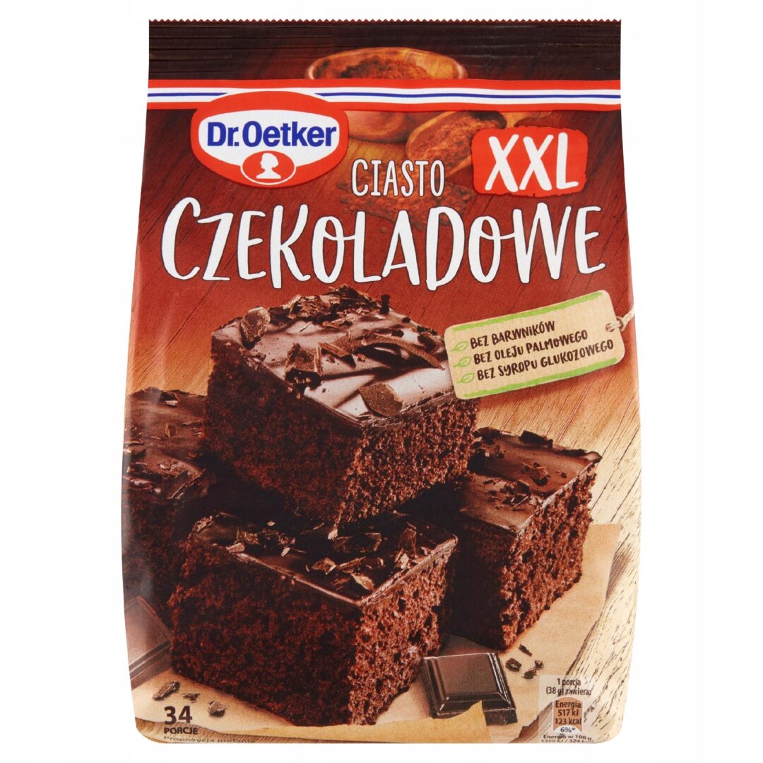 Dr. Oetker Ciasto Czekoladowe XXL Mieszanka 671g