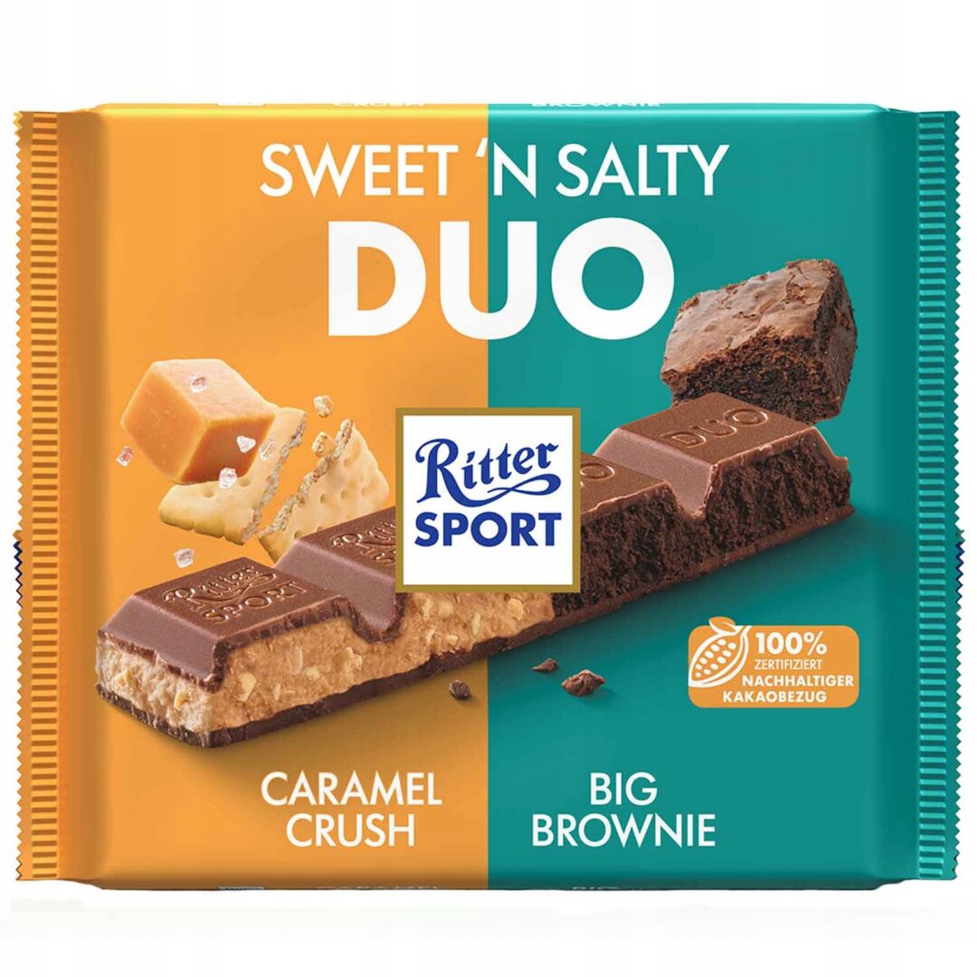 Ritter Sport Duo Sweet and Salty 218g