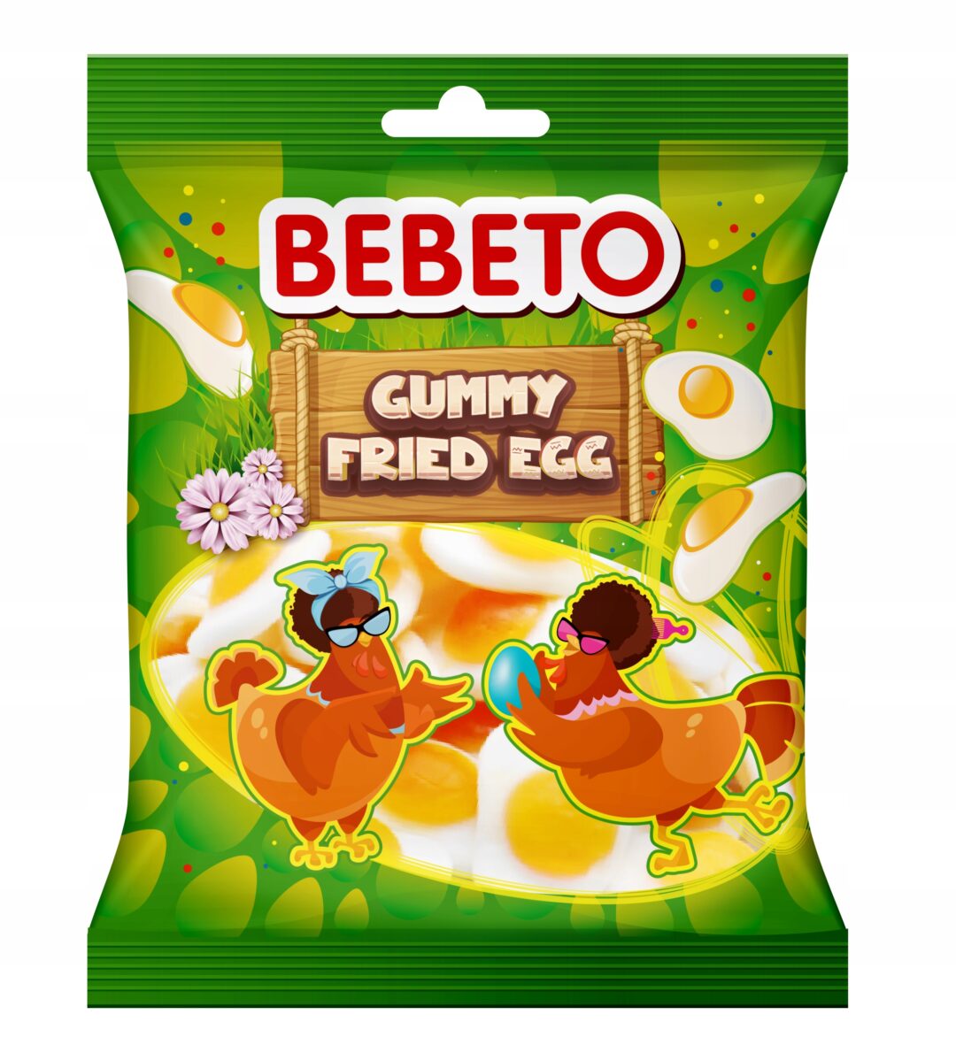 Bebeto Gummy Fried Egg  80g