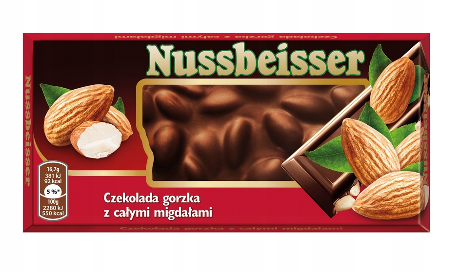 Nussbeisser Alpen Gold Dark Almond 100g