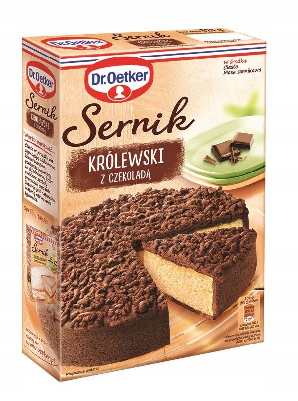 Dr. Oetker Sernik Królewski z Czekoladą 520g