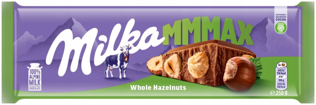 Milka MMMax Whole Hazelnuts 250g