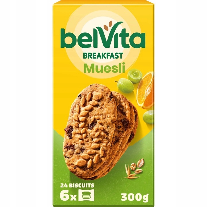 Belvita 5 Zbóż Muesli 300g