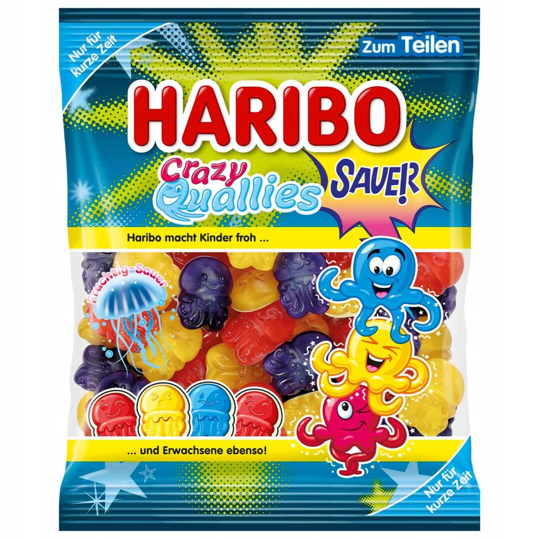 Haribo Crazy Quallies Sauer 160g