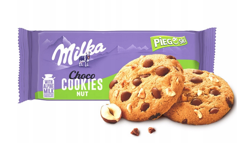 Milka Pieguski Choco Cookies Nut 120g