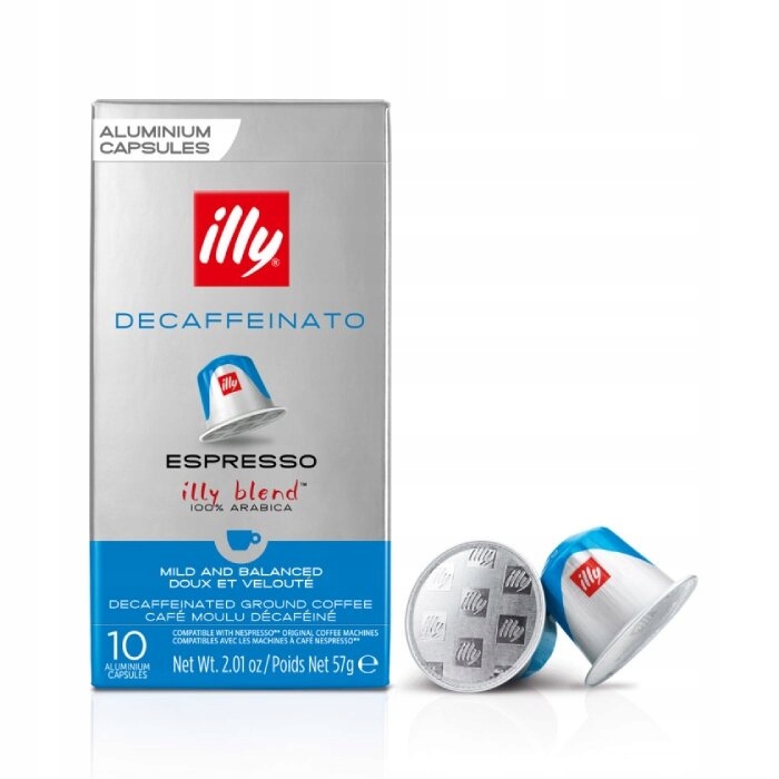 Illy Decaffeinato 10 kapsułek