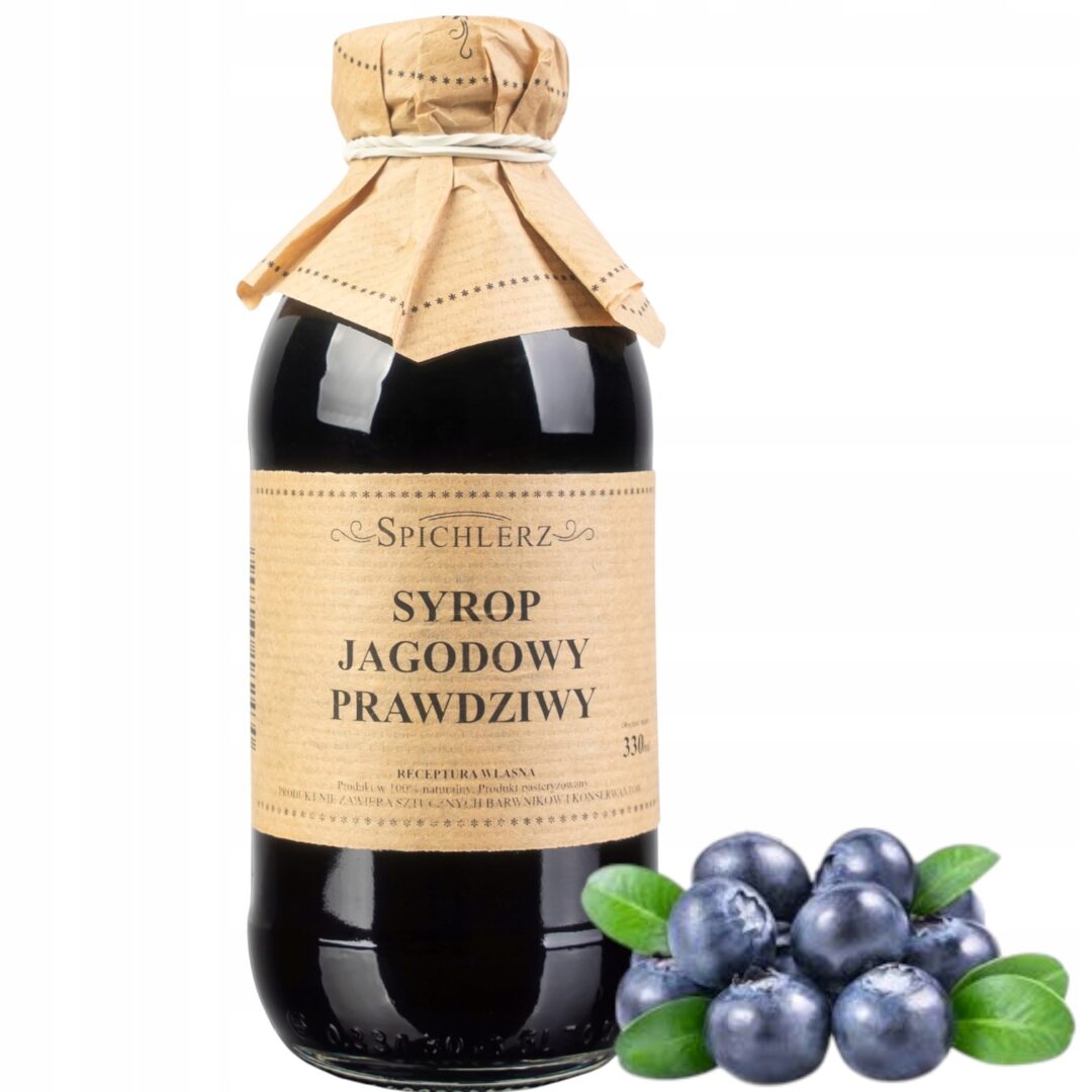 Spichlerz Syrop Jagodowy Prawdziwy 330ml