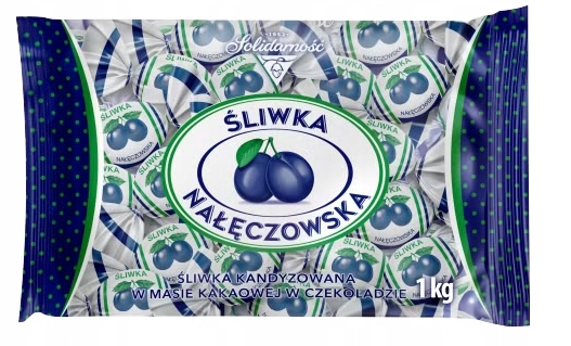 Solidarność Śliwka Nałęczowska w Czekoladzie 1kg