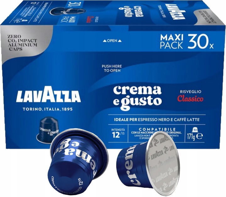 Lavazza Crema e Gusto Classico 30 kapsułek