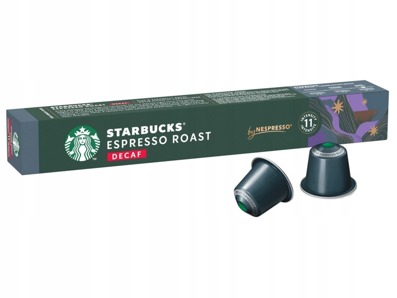 Starbucks Espresso Dark Roast Decaff 10 kapsułek