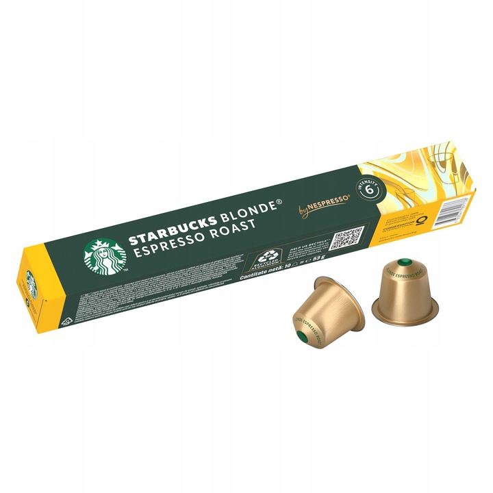 Starbucks Blonde Espresso Roast 10 kapsułek