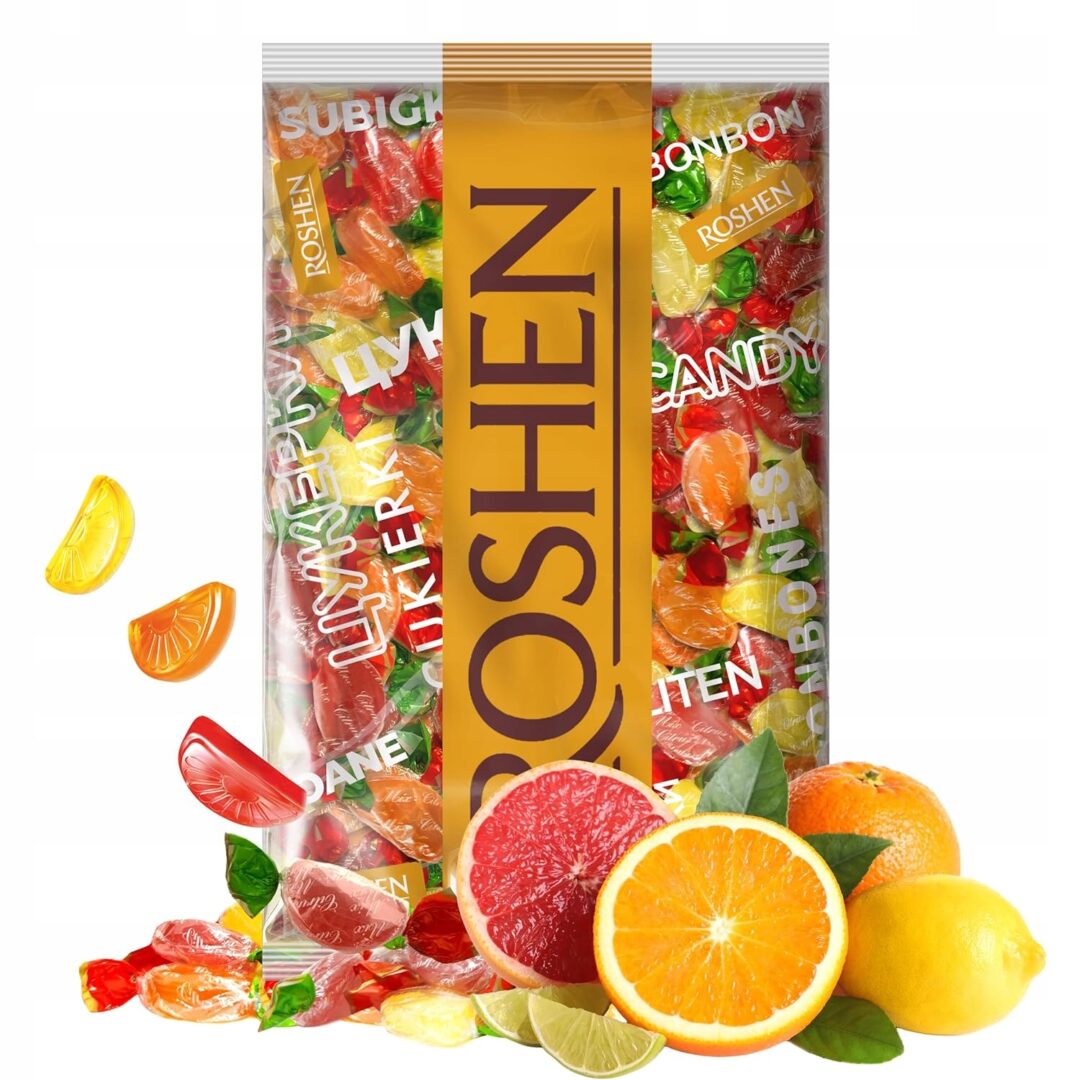 Roshen Citrus Mix Hard Candy 1kg