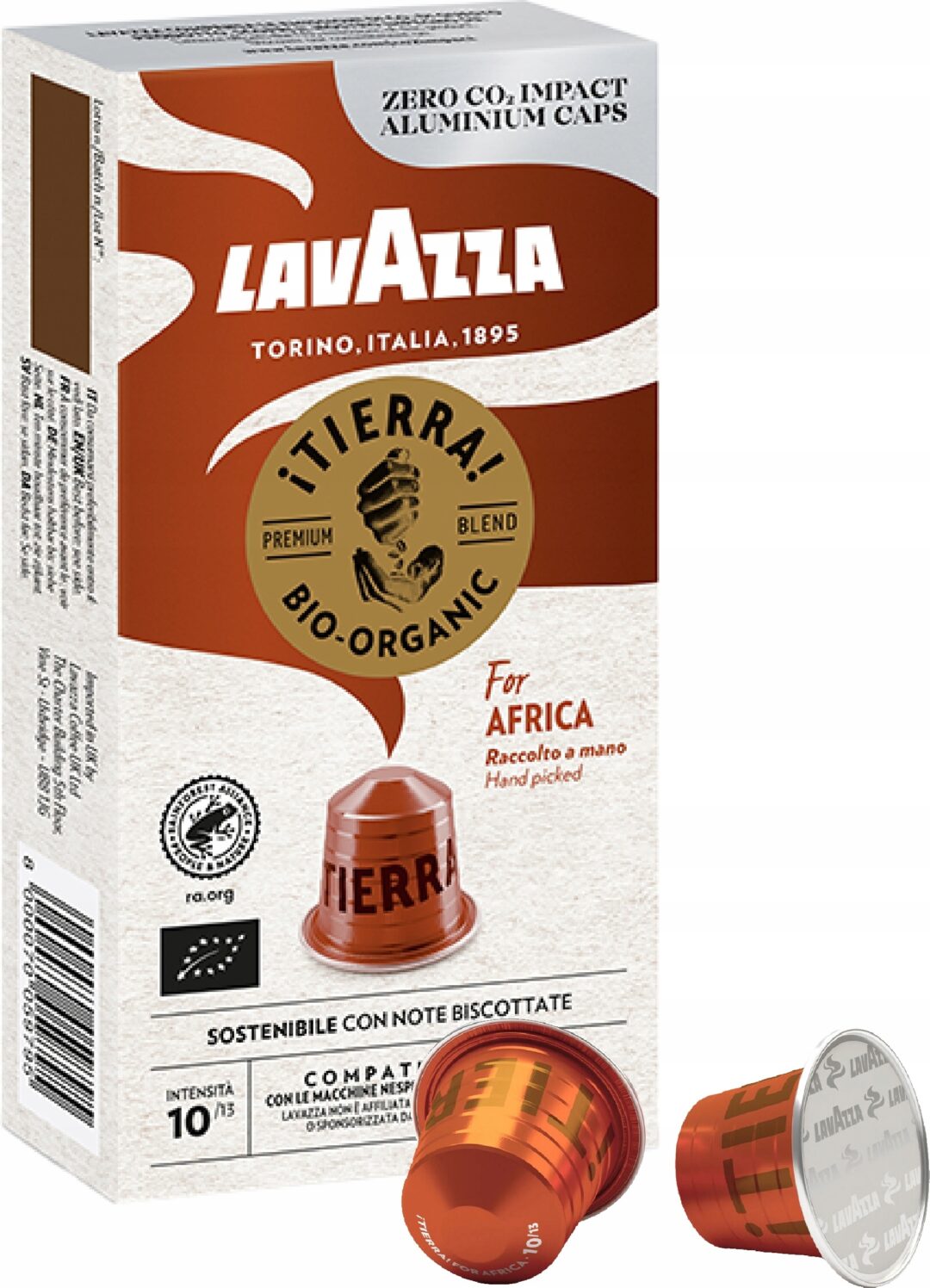 Lavazza Tierra Bio Organic For Africa 10 kapsułek