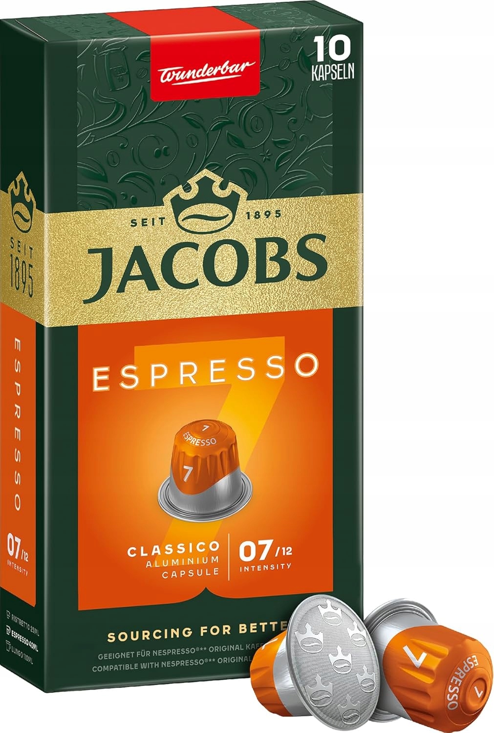 Jacobs Espresso Classico 10 kapsułek