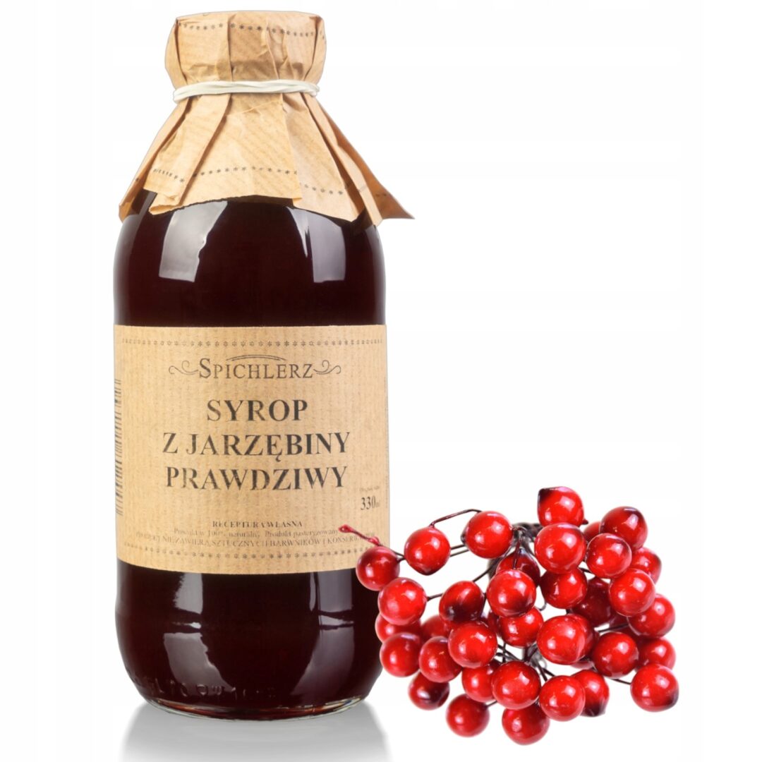 Spichlerz Syrop z Jarzębiny Prawdziwy 330ml