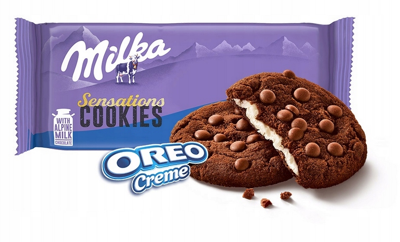 Milka Sensations Cookies Oreo 156g