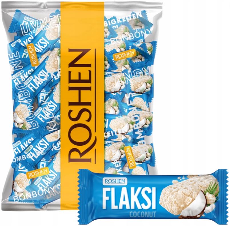 Roshen Flaksi Coconut 500g