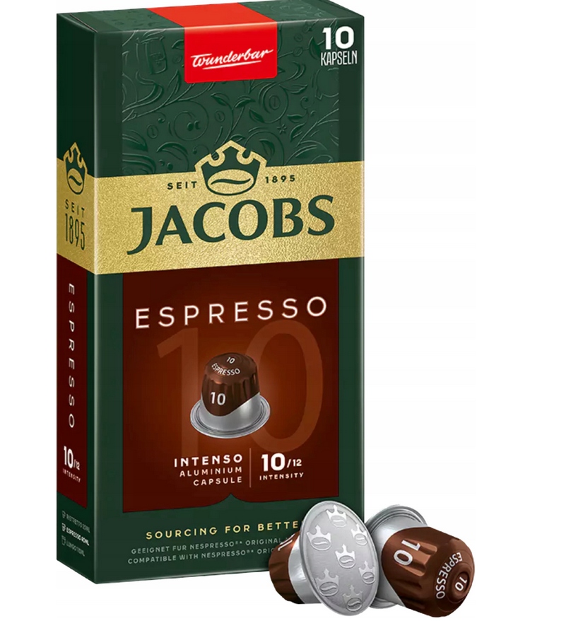 Jacobs Espresso Intenso 10 kapsułek