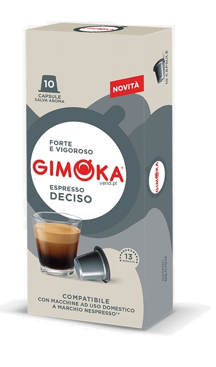 Gimoka Espresso Deciso 10 kapsułek