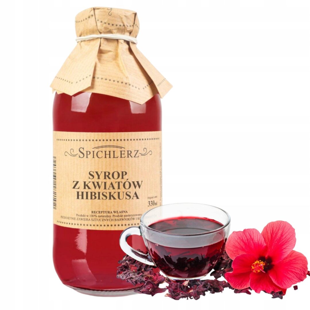 Spichlerz Syrop z Kwiatów Hibiskusa 330ml