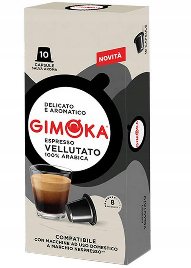 Gimoka Espresso Vellutato 10 kapsułek