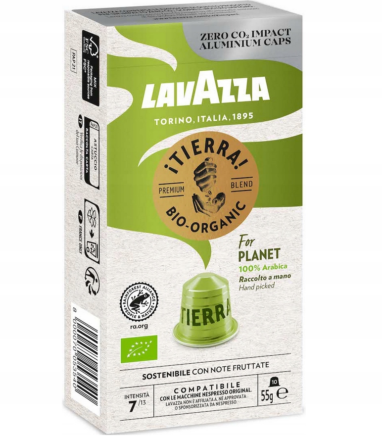 Lavazza Tierra Bio Organic 10 kapsułek