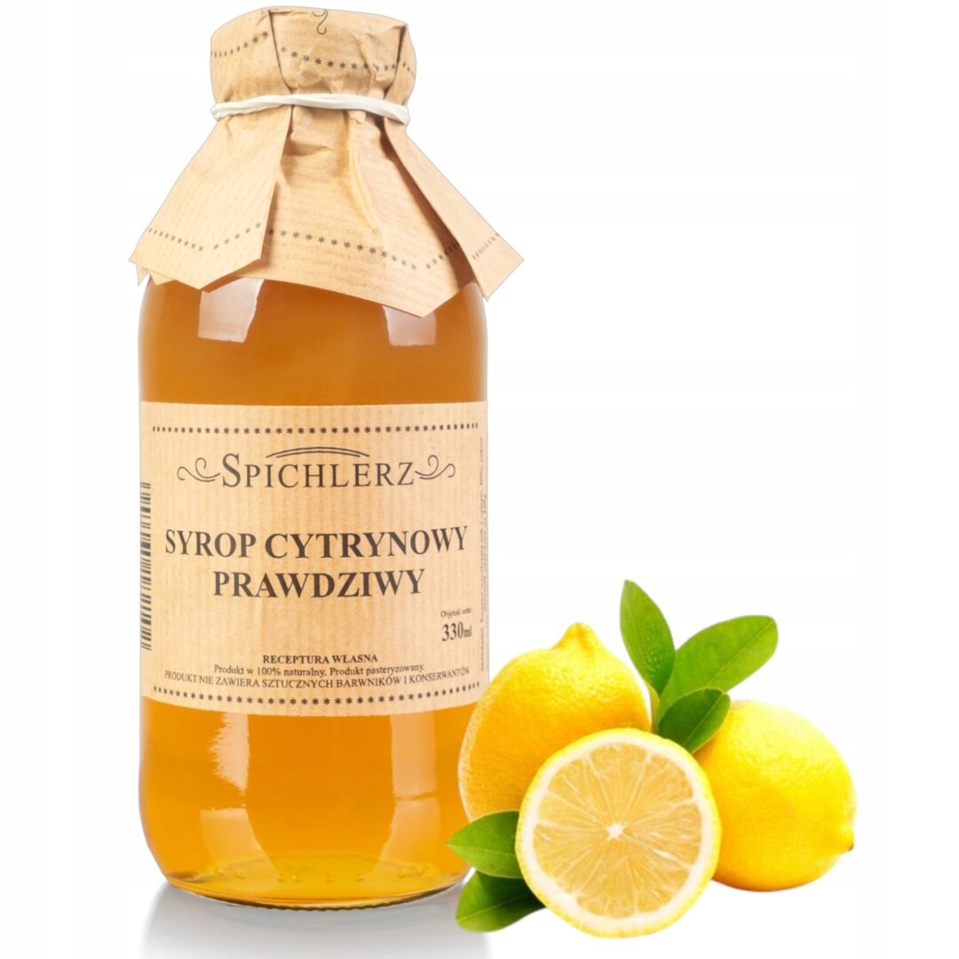 Spichlerz Syrop Cytrynowy Prawdziwy 330ml