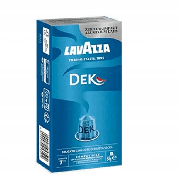 Lavazza Espresso Maestro Bezkofeinowa 10 kapsułek