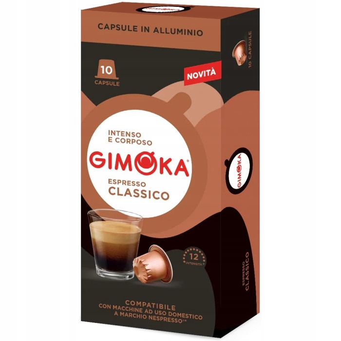Gimoka Espresso Classico 10 kapsułek