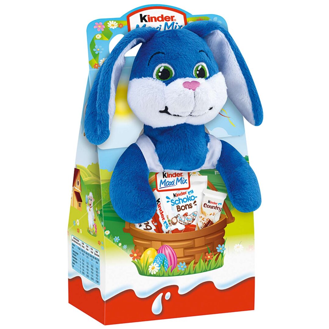 Kinder Maxi Mix z Pluszowym Królikiem 133g