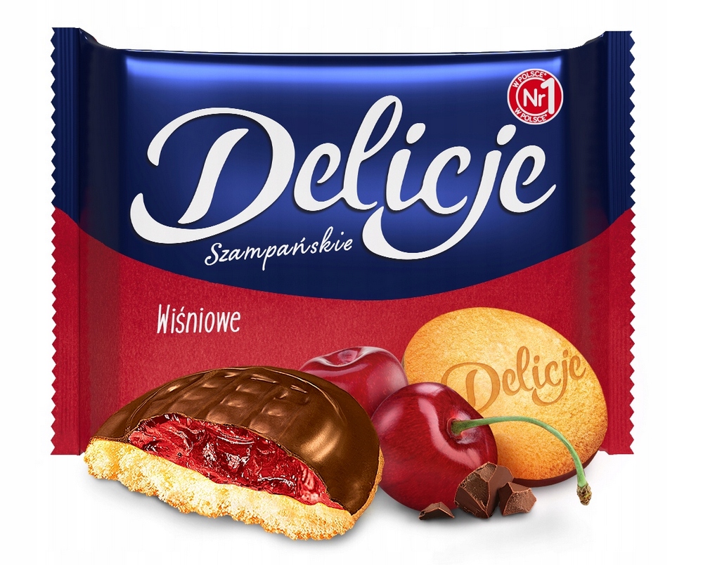 Delicje Szampańskie Wiśniowe 294g